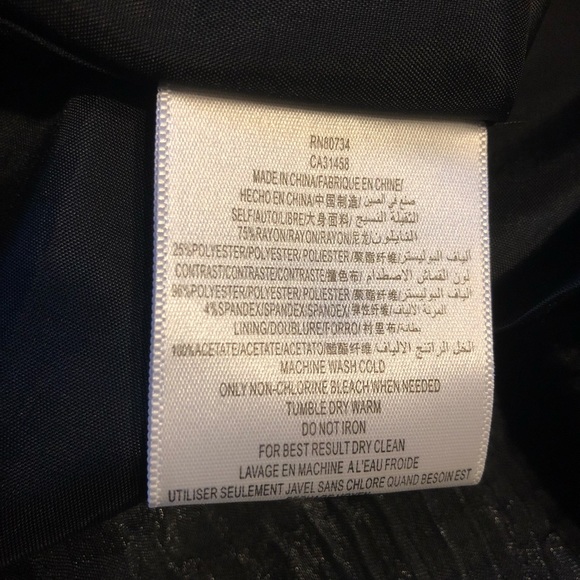 Max & Cleo Black & Silver Cocktail Dress - Size 12 - Picture 4 of 4